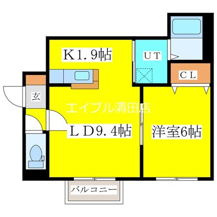 PRIME北広島の物件間取画像